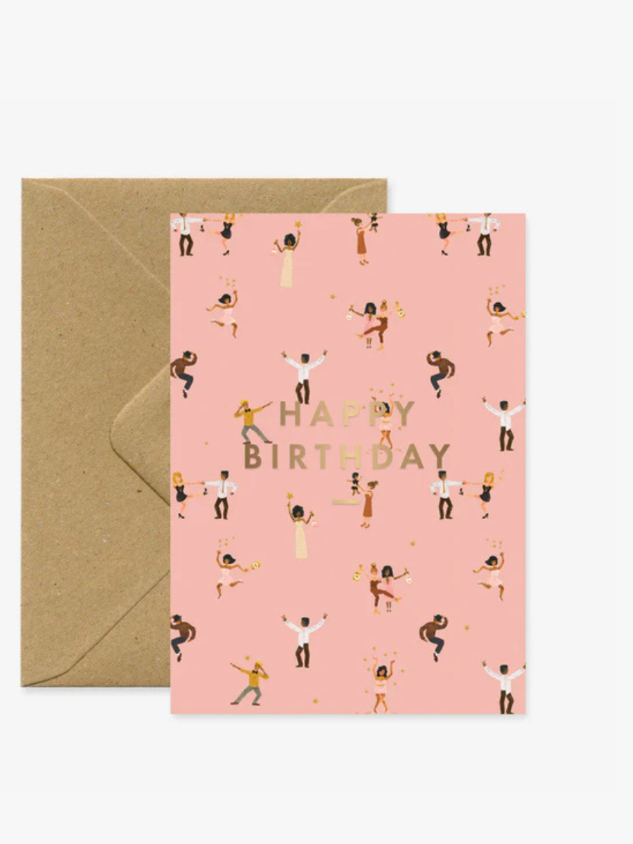 Happy Birthday Dancers - A6 Card