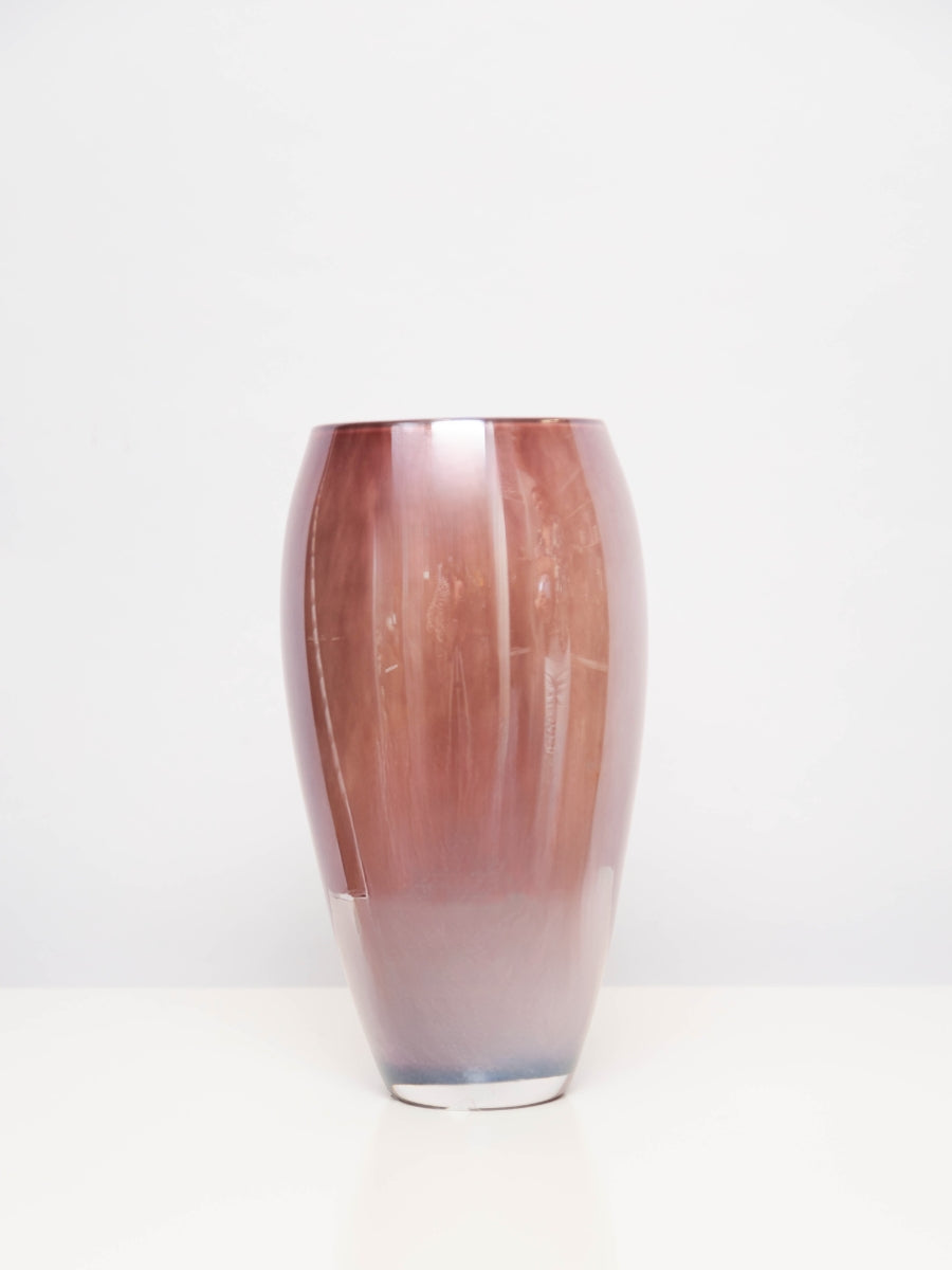 Fidrio Oval Vase- Lila Luster