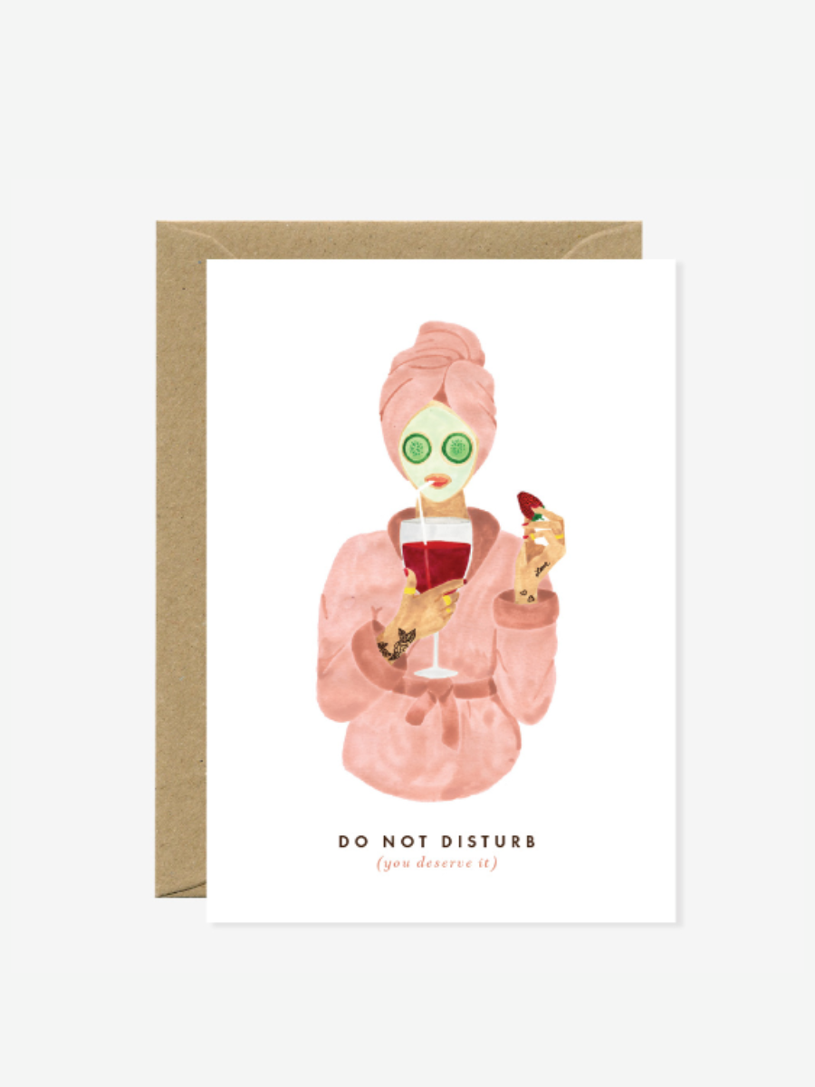 Do Not Disturb - A6 Card