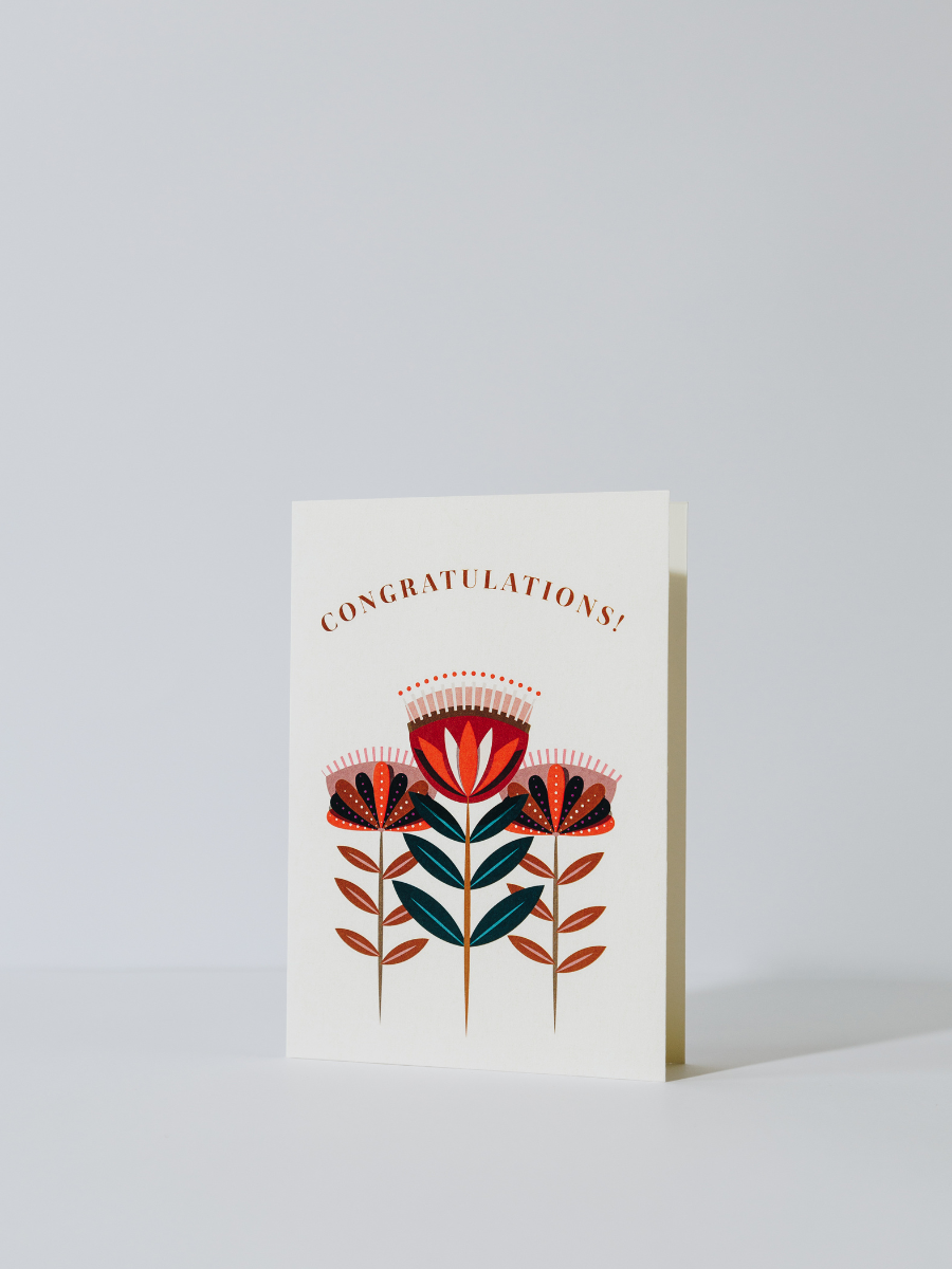 Congratulations - A6 Card